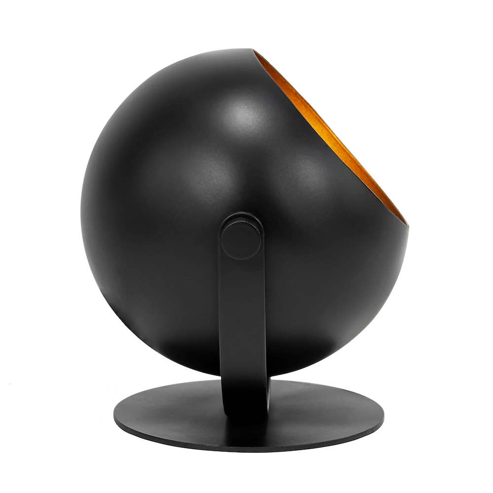 Modern Adjustable Projector Led Table/Floor Uplighter With: Black / One Size